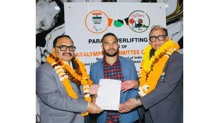 Big Boost for Para Sports: Yogesh Shelly Appointed Director of Para Athlete Development and Special Programs, India Para Powerlifting; Office Inaugurated by JP Singh and Satya Prakash Sangwan