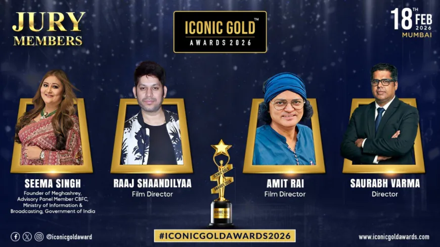 Seema Singh, Raaj Shaandilyaa, Amit Rai and Saurabh Varma Esteemed Jury Members for Iconic Gold Awards 2026