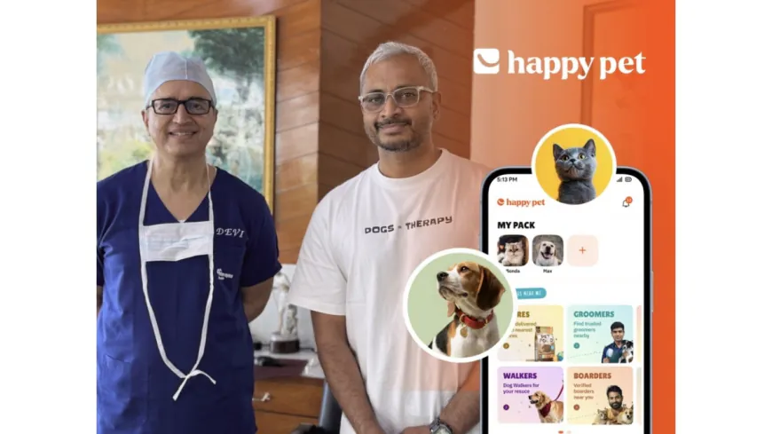 Happy Pet, India’s First Pet Tech Company, Secures Strategic Funding from Dr. Devi Shetty