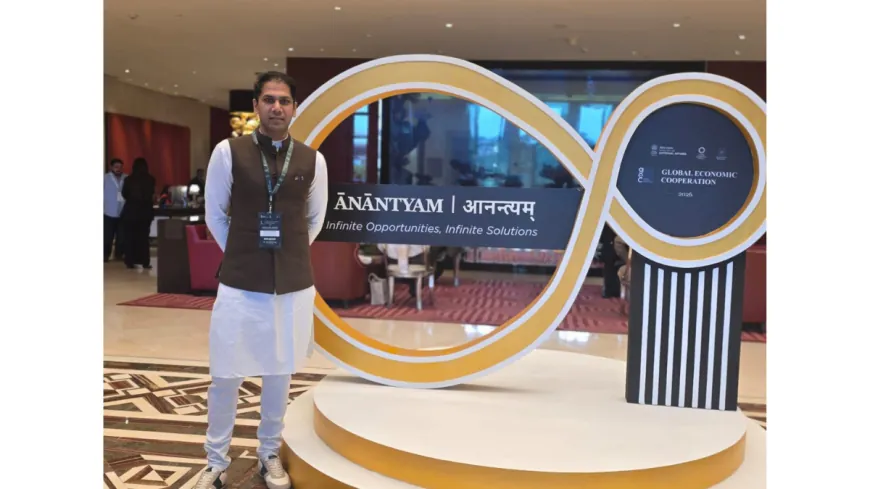 City MP Rahul Kumar Represents Germany at Global Economic Cooperation 2026 in Mumbai, India