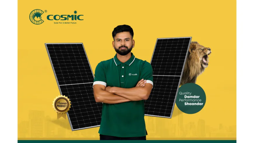 Cosmic PV Power Ltd. Announces Shreyas Iyer as Its Global Brand Ambassador
