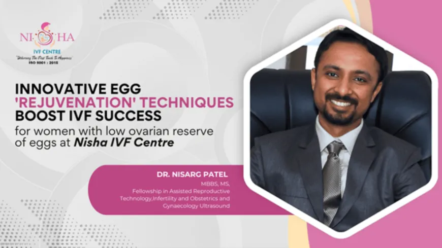 Innovative Egg ‘Rejuvenation’ Techniques Boost IVF Success for Women with Low Ovarian Reserve at Nisha IVF Centre