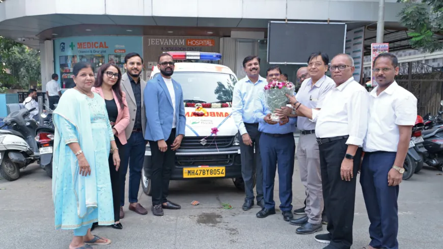 Healing Pharma Strengthens Its Lifesaving Mission with Another CSR Ambulance Donation in Mumbai