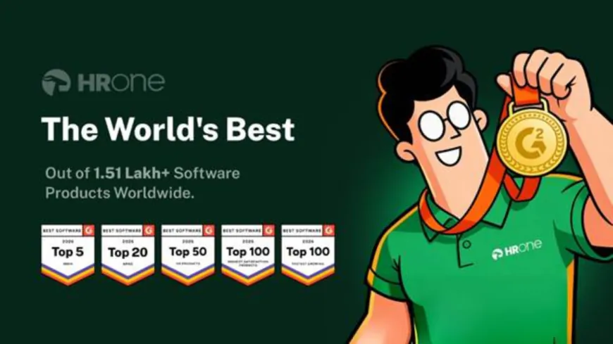 HROne Recognized in G2 2026 Best Software Awards; Ranked Top 3 Globally in Customer Satisfaction