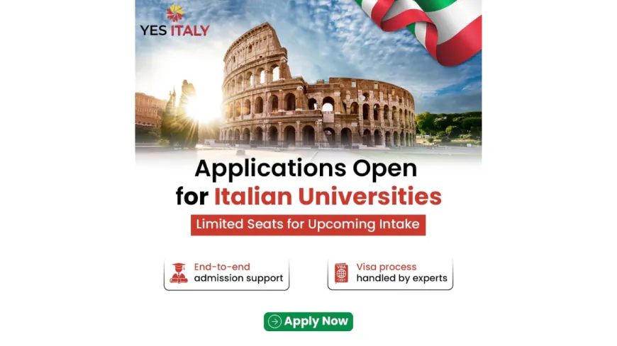 Admissions to Italian Universities Are Now Open – Get Complete Guidance from YES Italy