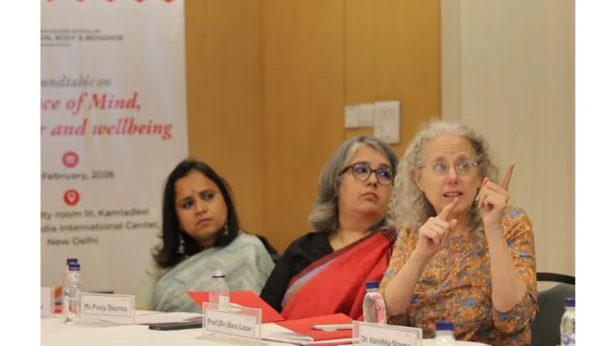 Harvard Professor Sara Lazar Joins a Roundtable on the Science of Mind, Behaviour, and Wellbeing organized by Rishihood University