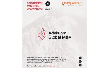 Indcap Advisors Becomes A Founding Member of Advisiom Global M and A