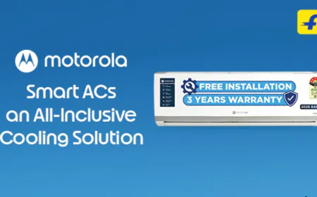 Flipkart Expands Smart Cooling Portfolio with Motorola Air Conditioners with Transparent Installation Model