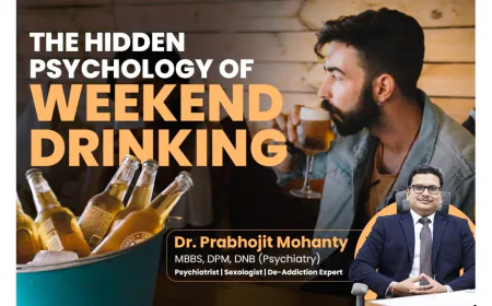 Psychiatrist Dr. Prabhojit Mohanty on Weekend Drinking, Really a Choice or a Coping Pattern?
