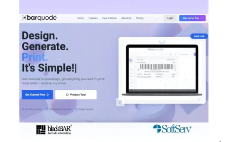From Consumables to SaaS: SoftServ Launches BARQUODE for Barcode Label Design