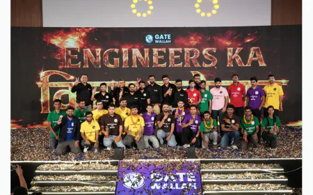 PW’s GATE Wallah secures 4 AIR 1, 20 Plus ranks in top ten in GATE 2026