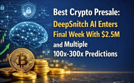 Best Crypto Presale: DeepSnitch AI Enters Final Week With $2.5M Secured and Multiple 100x-300x Predictions, LivLive and Flashpump Start Turning Heads