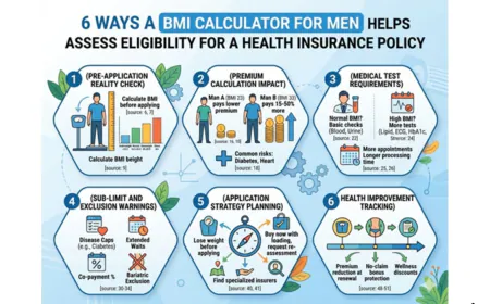 6 Ways a BMI Calculator for Men Helps Assess Eligibility for a Health Insurance Policy
