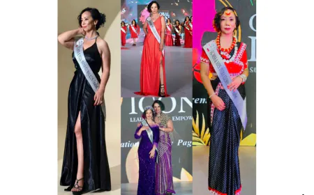Advocate Dina Rai Shines at VG Mrs. India Global Icon 2026, Crowned Sikkim Queen and North-East Zone Winner
