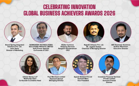 GLOBAL BUSINESS ACHIEVERS AWARDS 2026: CELEBRATING INNOVATION