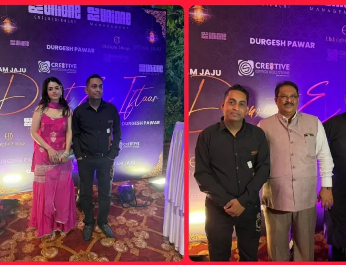 Grand Dawat-E-Iftaar Hosted by Durgesh Pawar, Uttam Jaju and Organised by Hamza Shaikh of Re Unione Entertainment at Celebration Club.