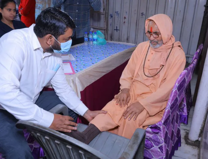 Free Physiotherapy Camp in Narela with the Support of Indian Oil, Benefiting 200 Senior Citizens