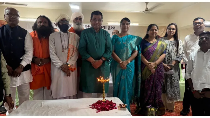 Grand Centenary Commemoration Held in Honour of Late Shri Palabhai Narayandas Parmar, Who Brought Electricity to Mokasan Village in Kadi