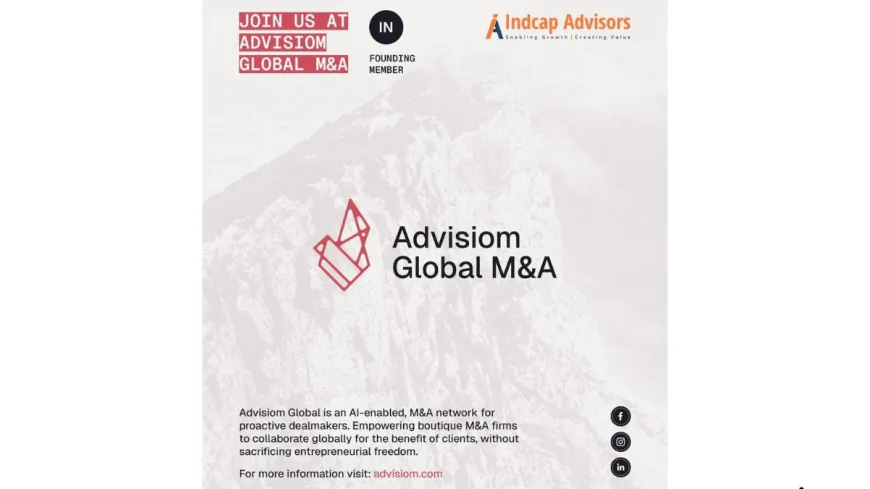 Indcap Advisors Becomes A Founding Member of Advisiom Global M and A