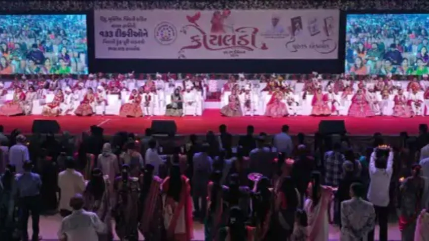 Celebration of humanity by PP Savani family: 133 fatherless daughters married at mass wedding ceremony