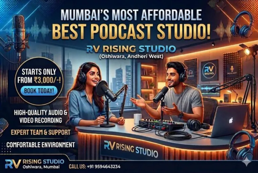 “Home Recording Isn’t Enough”: Why RV Rising Podcast Studio is the Secret to Viral Podcast Success