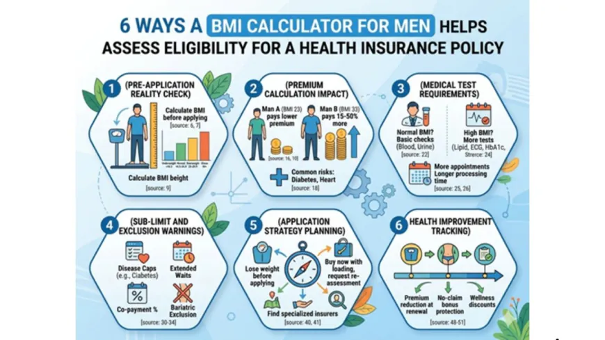 6 Ways a BMI Calculator for Men Helps Assess Eligibility for a Health Insurance Policy