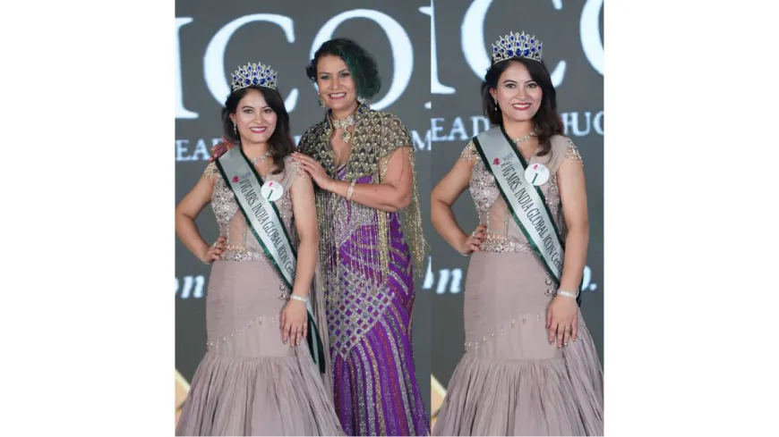 Mrs Rakhi Shrivastava Shines as Mrs India Global Icon – Central Zone at VG Mrs India Global Icon Season 7 2026