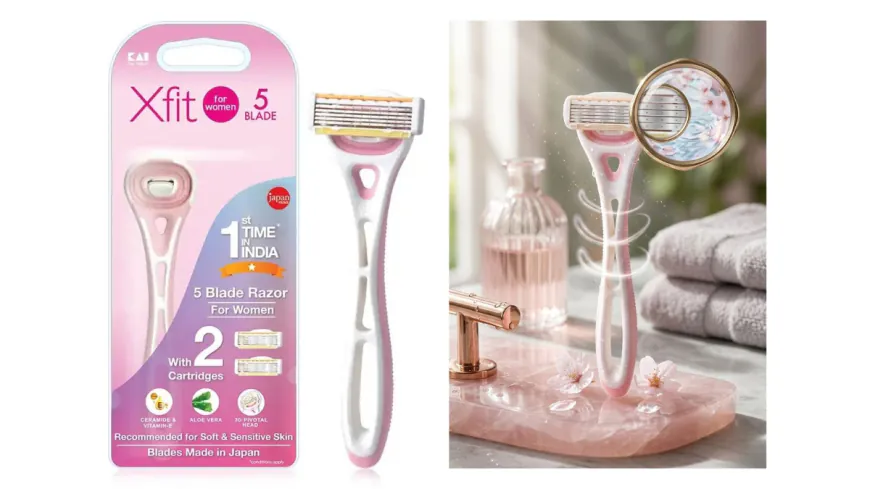 KAI India’s Xfit Women 5-Blade Razor for a Smooth and Comfortable Grooming Experience