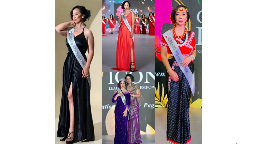 Advocate Dina Rai Shines at VG Mrs. India Global Icon 2026, Crowned Sikkim Queen and North-East Zone Winner