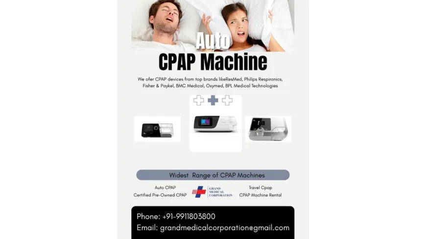 Grand Medical Corporation Sets New Benchmark in Respiratory Care with Advanced Resmed Machines and Flexible Rental Solutions