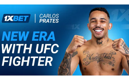 UFC Star Carlos Prates is now a 1xBet Brand Ambassador