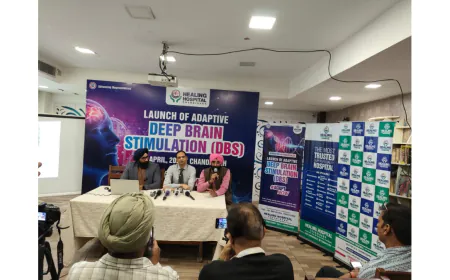 Healing Hospital Chandigarh Introduces Adaptive DBS for Parkinson’s Disease