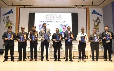 Launch of the Book 'AI-ify Yourself' at Sarla Birla University