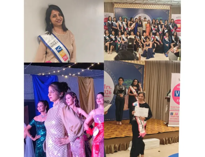 Uma Jaiswal Shines at VPR Miss Mrs India 2025, Wins “Most Talented” Title and Inspires Women Nationwide