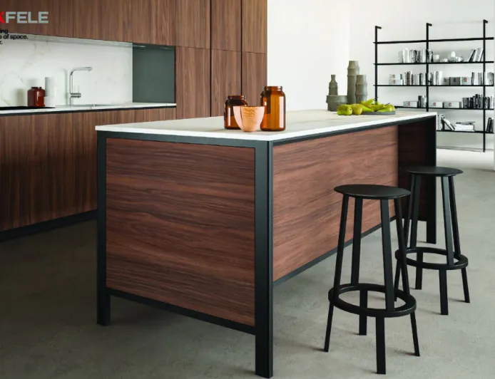 Hafele Islene – Aluminium Profiles for Modular Island Systems Built to Complement Modern Kitchen Spaces