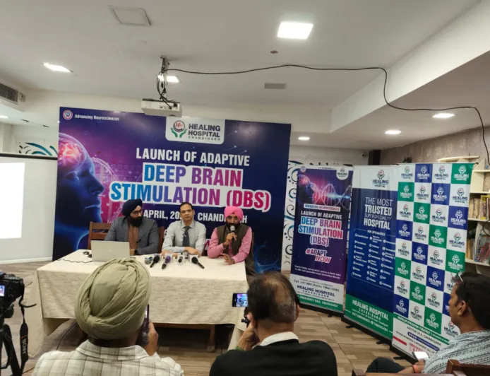 Healing Hospital Chandigarh Introduces Adaptive DBS for Parkinson’s Disease