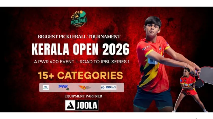 Kerala Open 2026: Kochi Set to Host the State’s Biggest Pickleball Tournament Yet